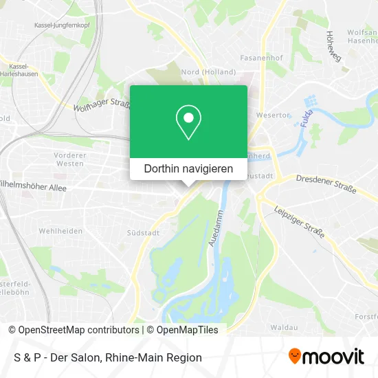 S & P - Der Salon Karte