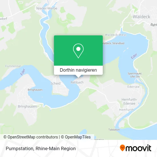 Pumpstation Karte