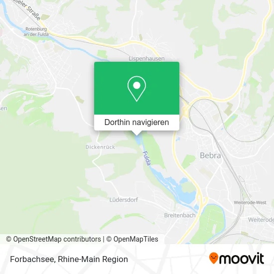 Forbachsee Karte