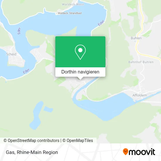 Gas Karte