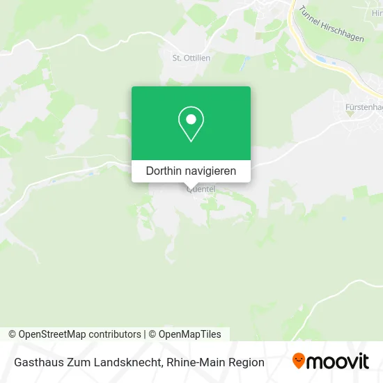 Gasthaus Zum Landsknecht Karte