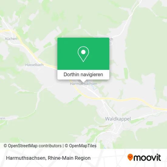 Harmuthsachsen Karte