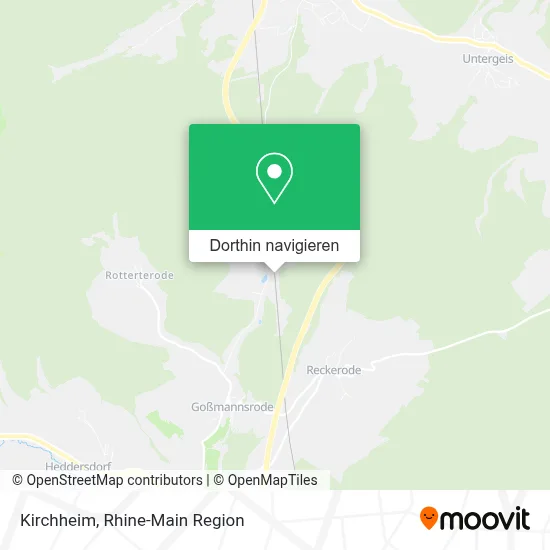 Kirchheim Karte
