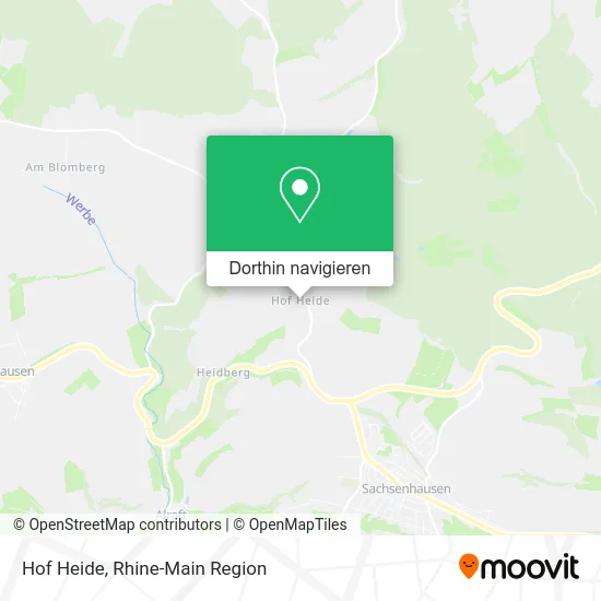 Hof Heide Karte