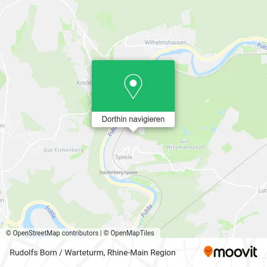 Rudolfs Born / Warteturm Karte