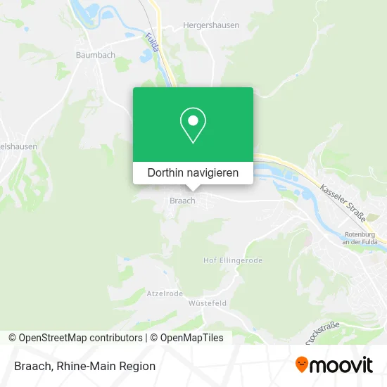 Braach Karte
