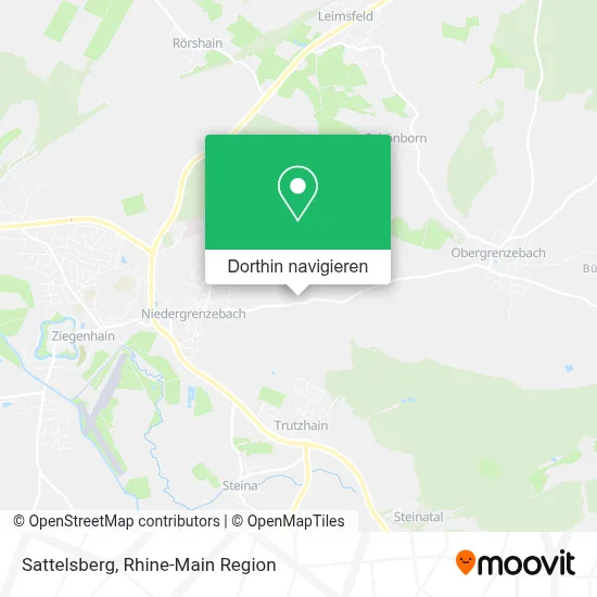 Sattelsberg Karte