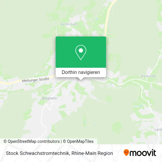 Stock Schwachstromtechnik Karte