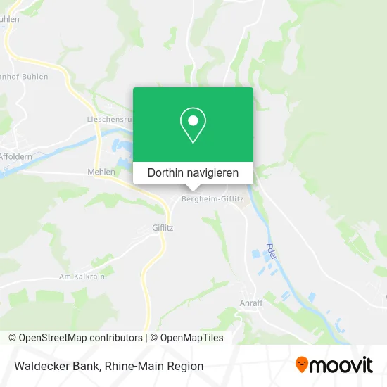 Waldecker Bank Karte