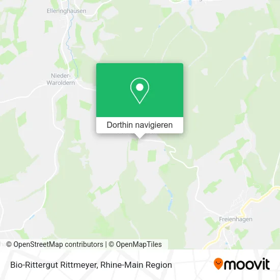 Bio-Rittergut Rittmeyer Karte