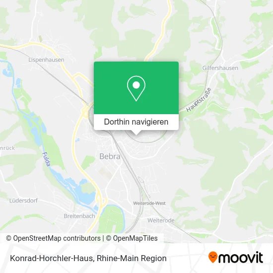 Konrad-Horchler-Haus Karte