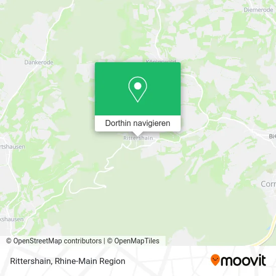 Rittershain Karte
