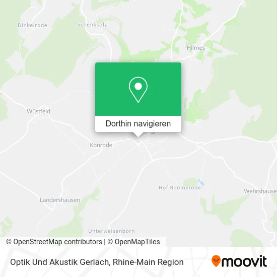 Optik Und Akustik Gerlach Karte