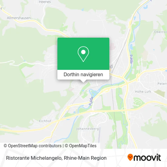 Ristorante Michelangelo Karte