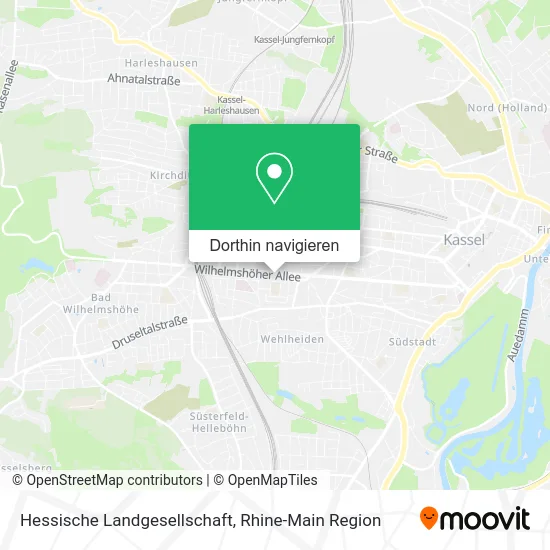 Hessische Landgesellschaft Karte