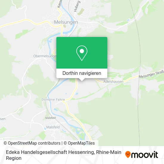Edeka Handelsgesellschaft Hessenring Karte