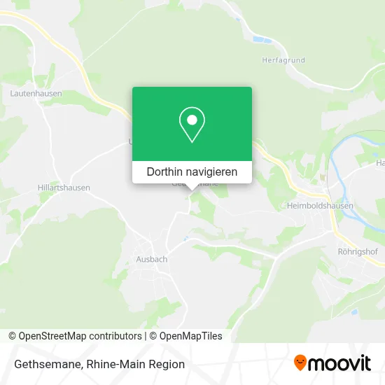 Gethsemane Karte