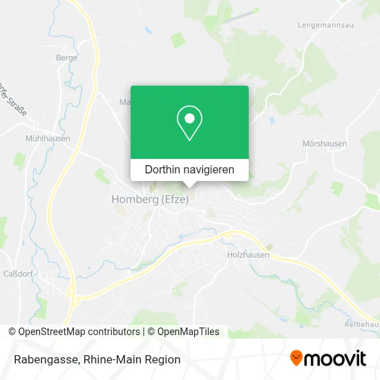 Rabengasse Karte