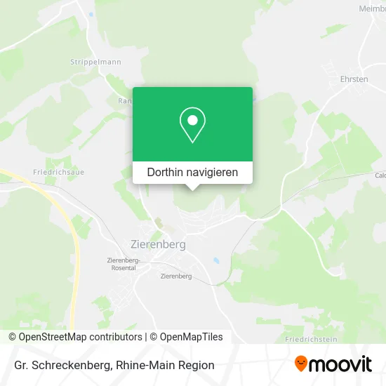 Gr. Schreckenberg Karte