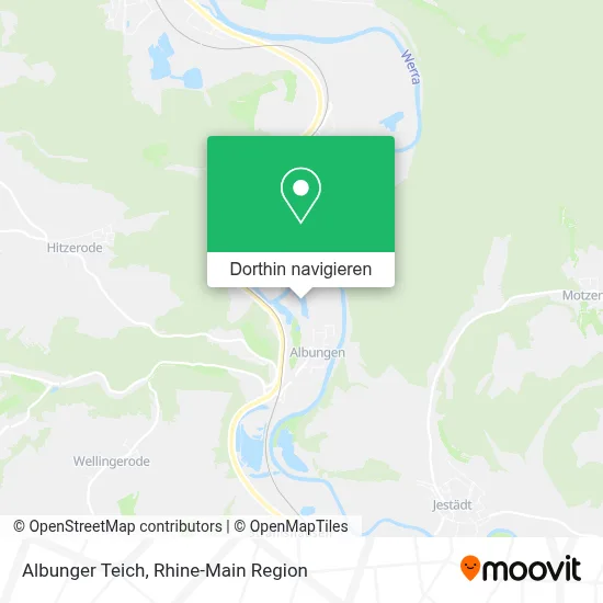 Albunger Teich Karte