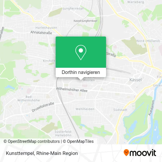 Kunsttempel Karte