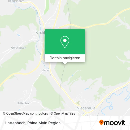 Hattenbach Karte