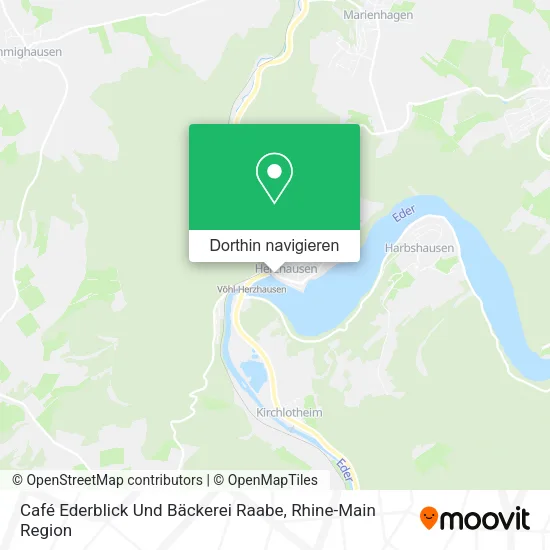 Café Ederblick Und Bäckerei Raabe Karte