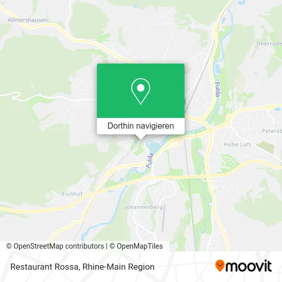 Restaurant Rossa Karte