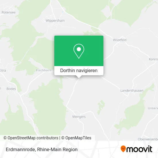 Erdmannrode Karte