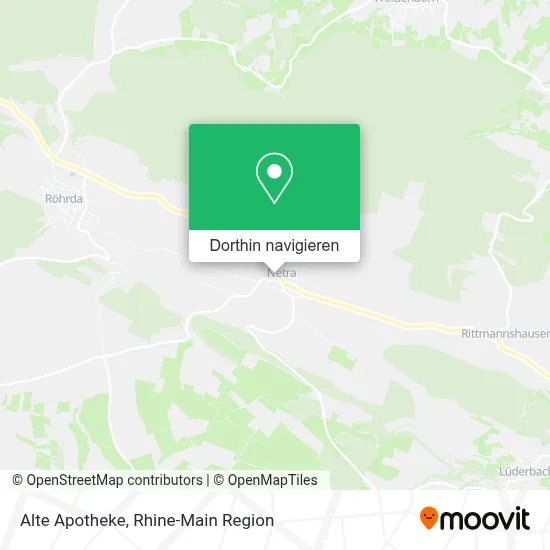 Alte Apotheke Karte