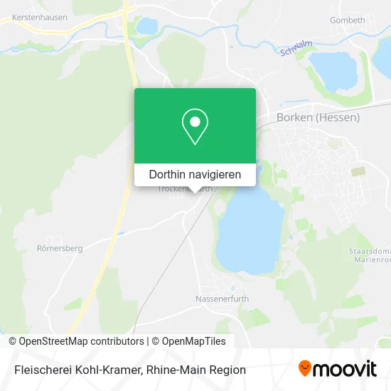 Fleischerei Kohl-Kramer Karte