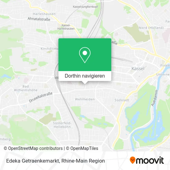 Edeka Getraenkemarkt Karte