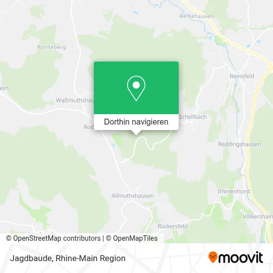 Jagdbaude Karte