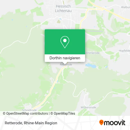 Retterode Karte