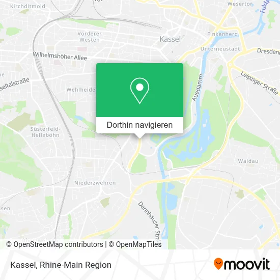 Kassel Karte