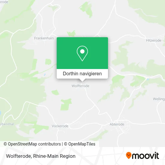 Wolfterode Karte