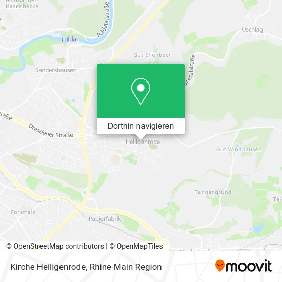 Kirche Heiligenrode Karte