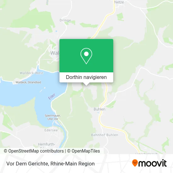 Vor Dem Gerichte Karte