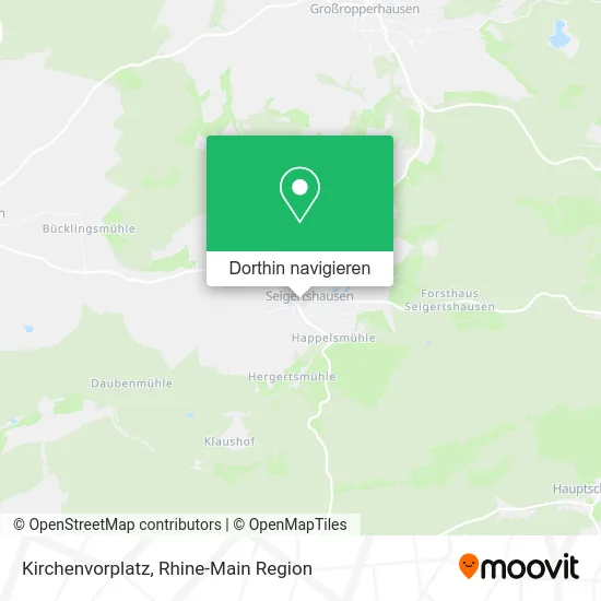 Kirchenvorplatz Karte