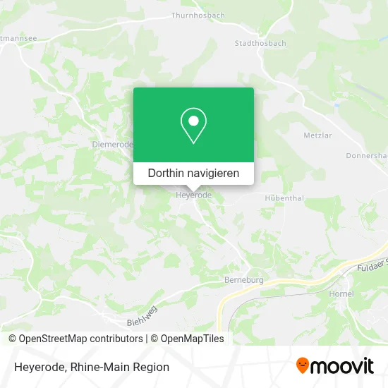 Heyerode Karte