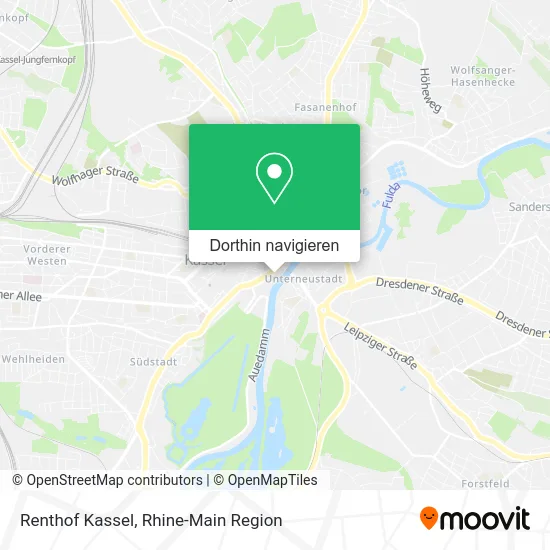 Renthof Kassel Karte