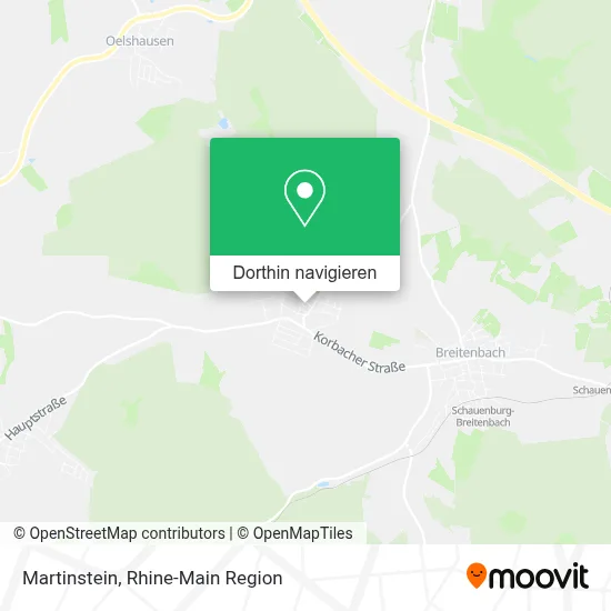 Martinstein Karte