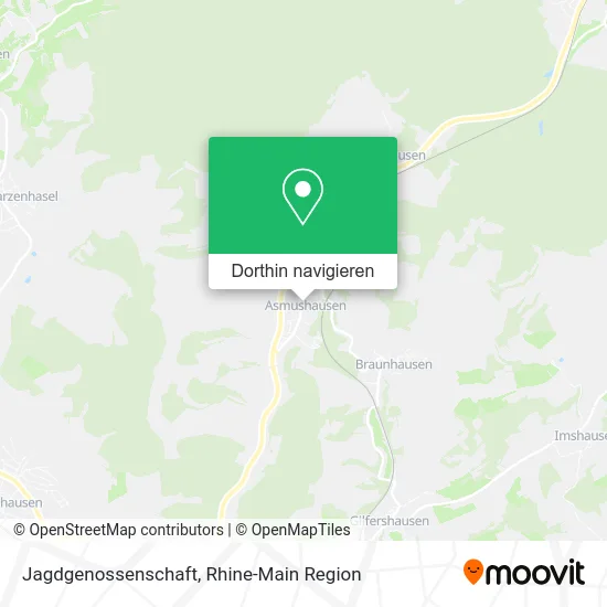 Jagdgenossenschaft Karte