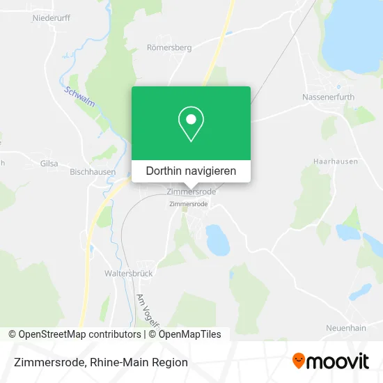 Zimmersrode Karte