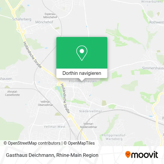 Gasthaus Deichmann Karte