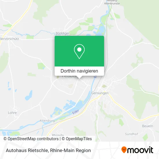 Autohaus Rietschle Karte