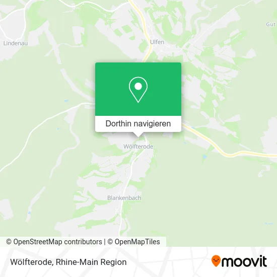 Wölfterode Karte