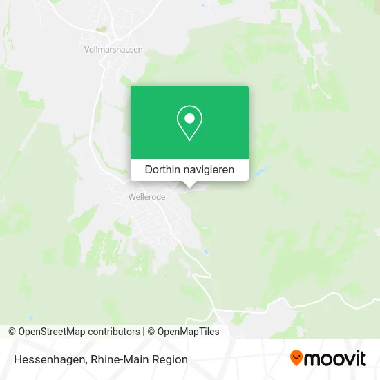 Hessenhagen Karte