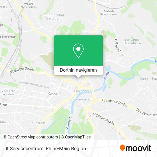 It Servicecentrum Karte