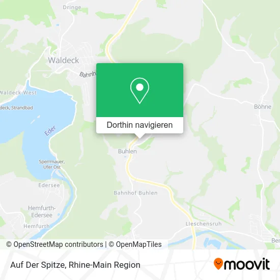 Auf Der Spitze Karte